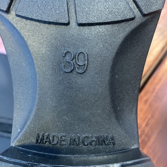 Black Tall Rain Boots - Picture 7 of 12